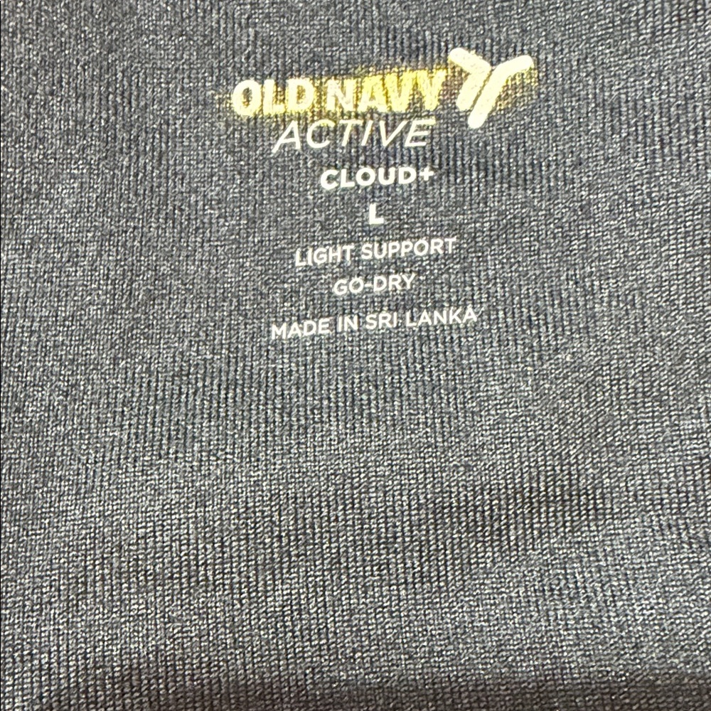 Old Navy black Sports Bra - Picture 4 of 4